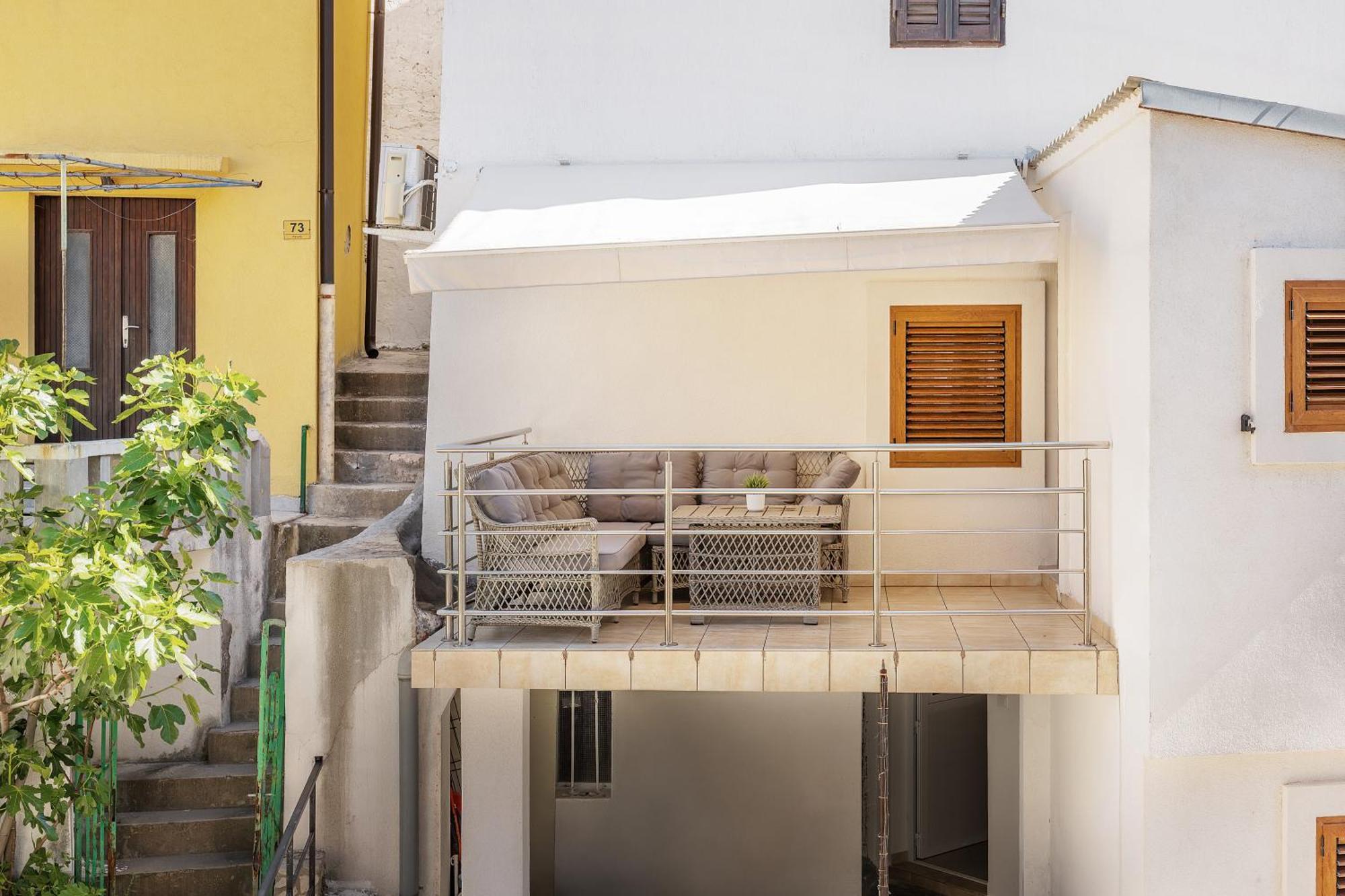 Apartment Porto With Terrace Baška Exterior foto